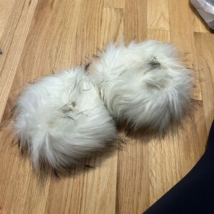 Fur cuffs